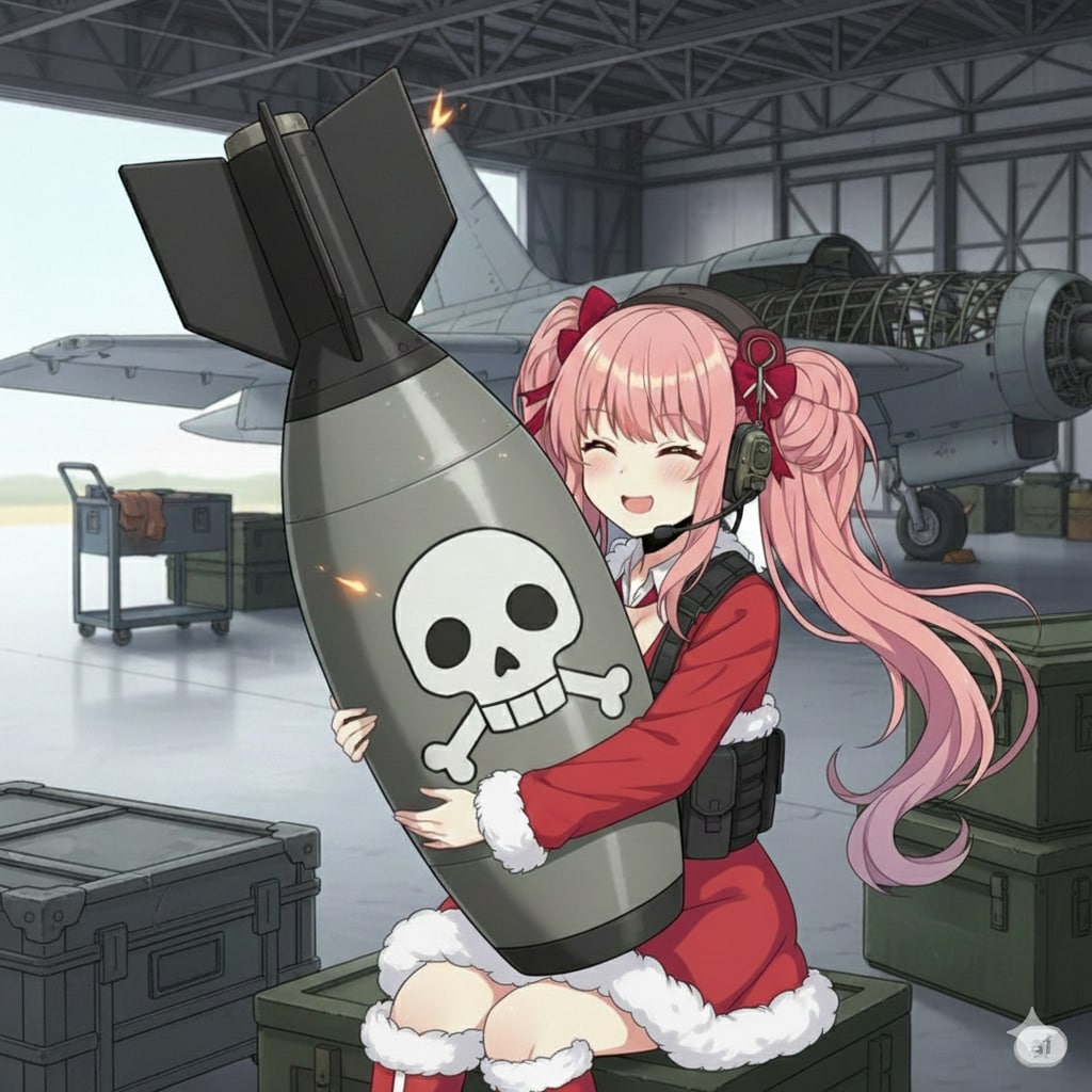 【爆弾娘】おそくなってごめーん！ | の人気AIイラスト・グラビア