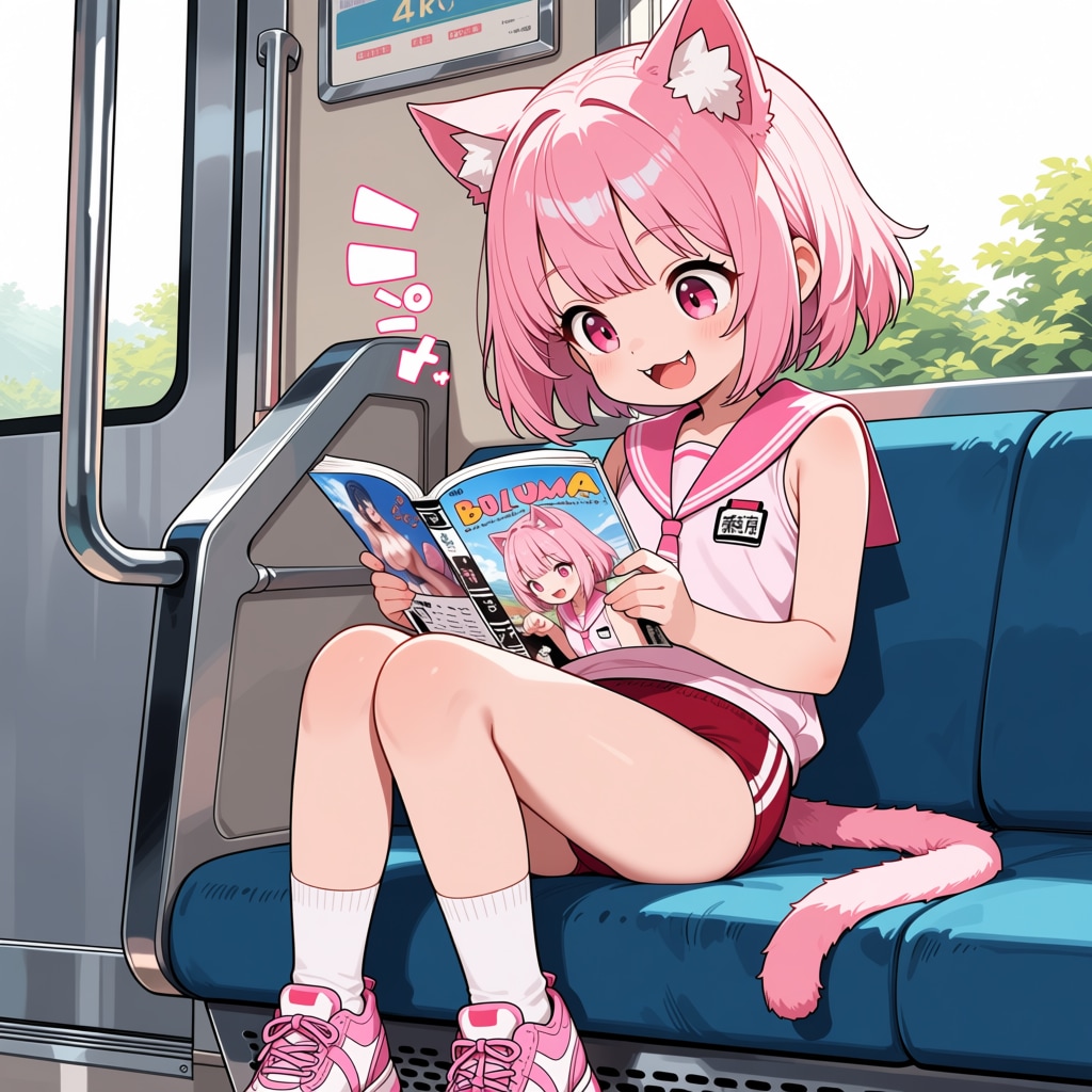 通学中のねこちゃん！！