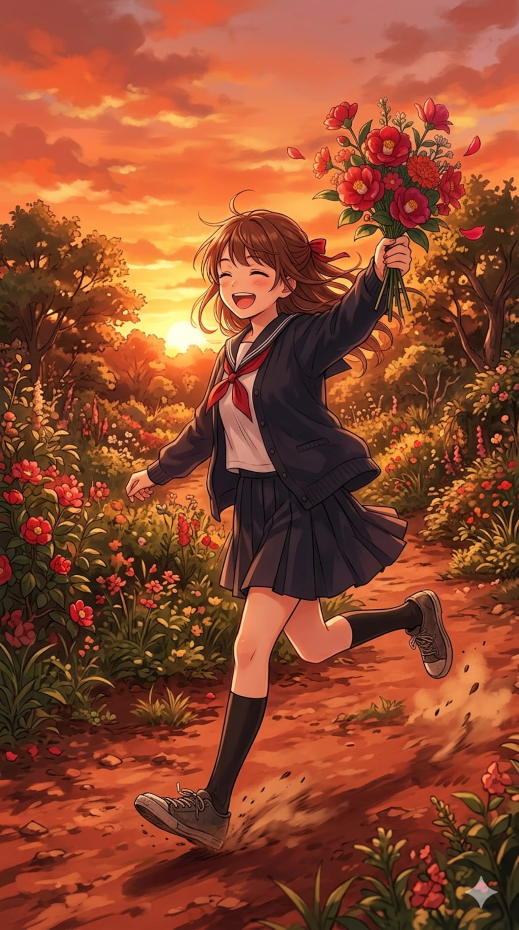 燃えあがる日