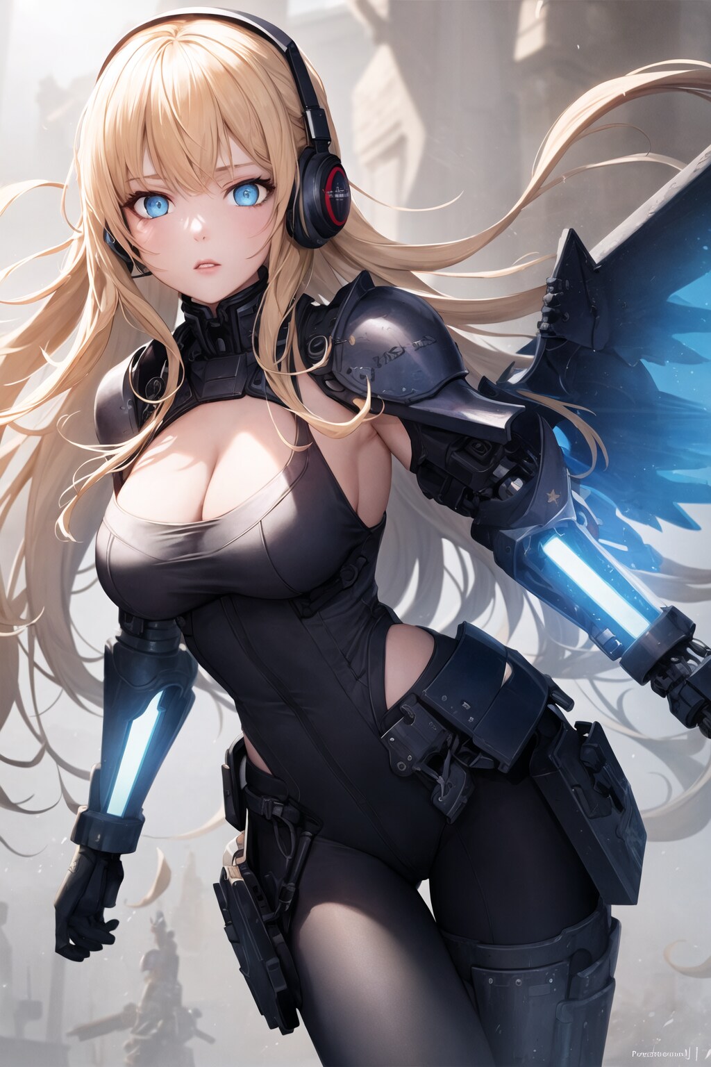 機械兵士なお姉さん