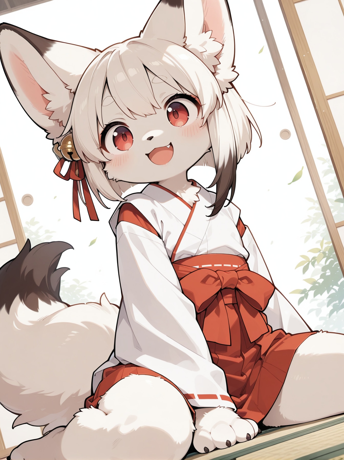 白巫女ちゃん | の人気AIイラスト・グラビア