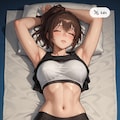 眠っているお姉さん② 9枚目