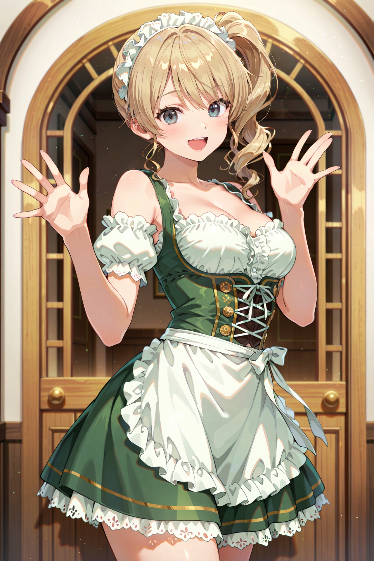 【撮影会】洋館のディアンドル娘 Z617