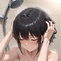 シャワータイムの女の子 9枚目