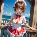 美少女さくらのセクシーな魔法！かわいさ満点のカードキャプター 8枚目