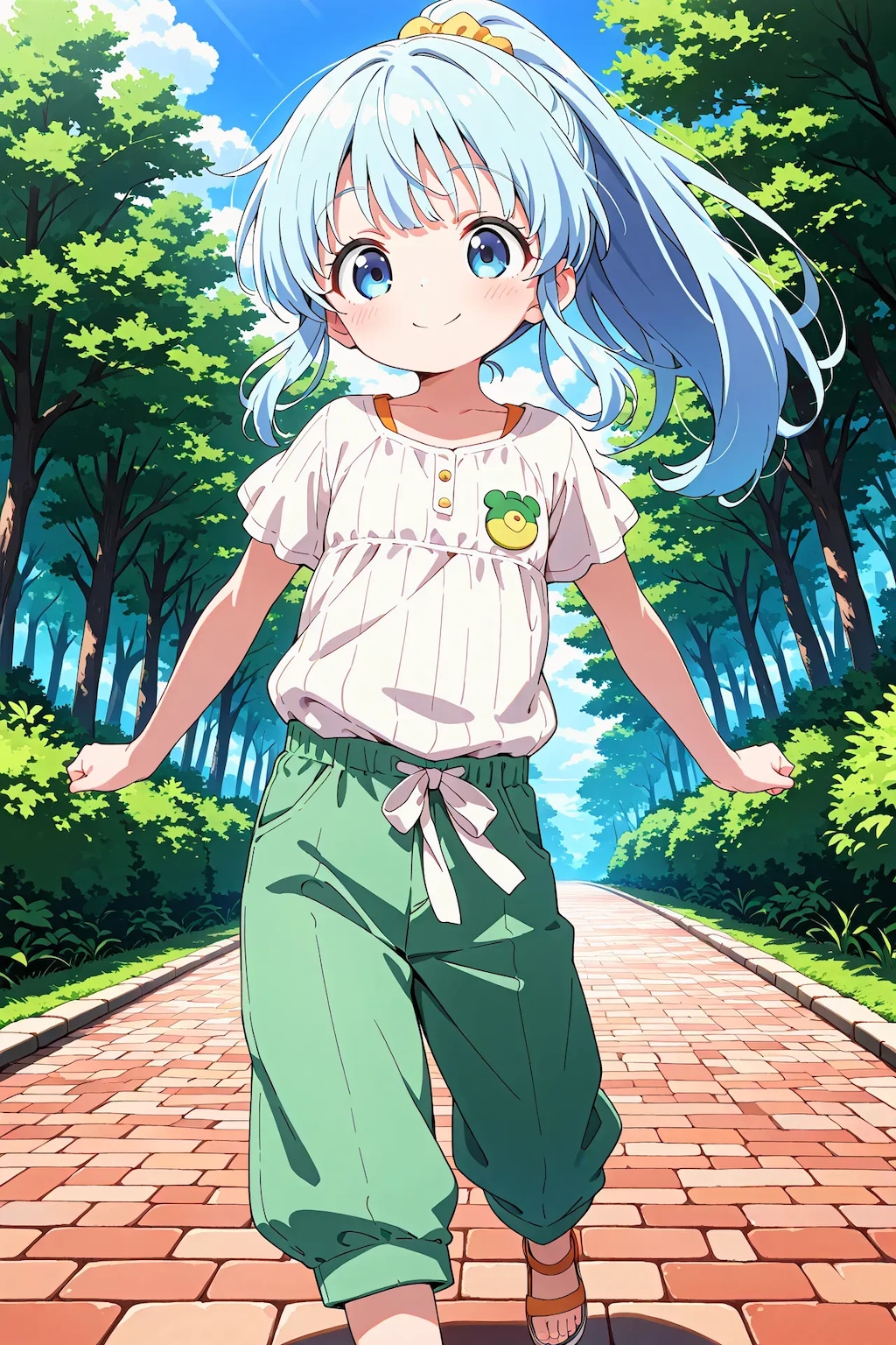 あおいちゃんの夏コーデ考えてます3