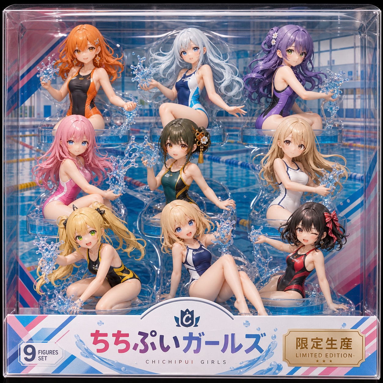 ちちぷいガールズ　スク水Ver.