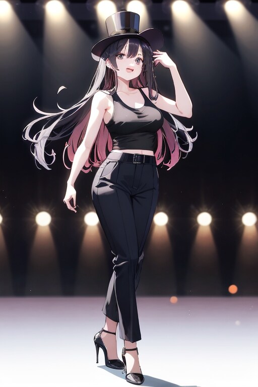先輩アイドル歌手・黒猫絵馬　アイドルダンスフェスティバルに出演