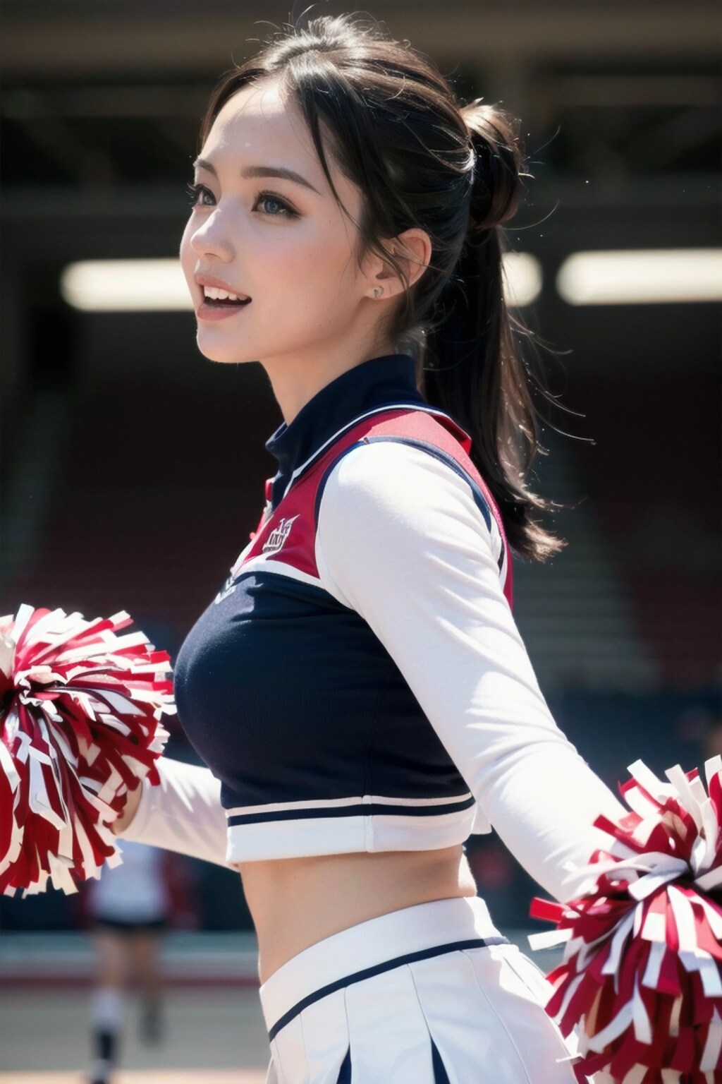 チアリーダー美少女さん