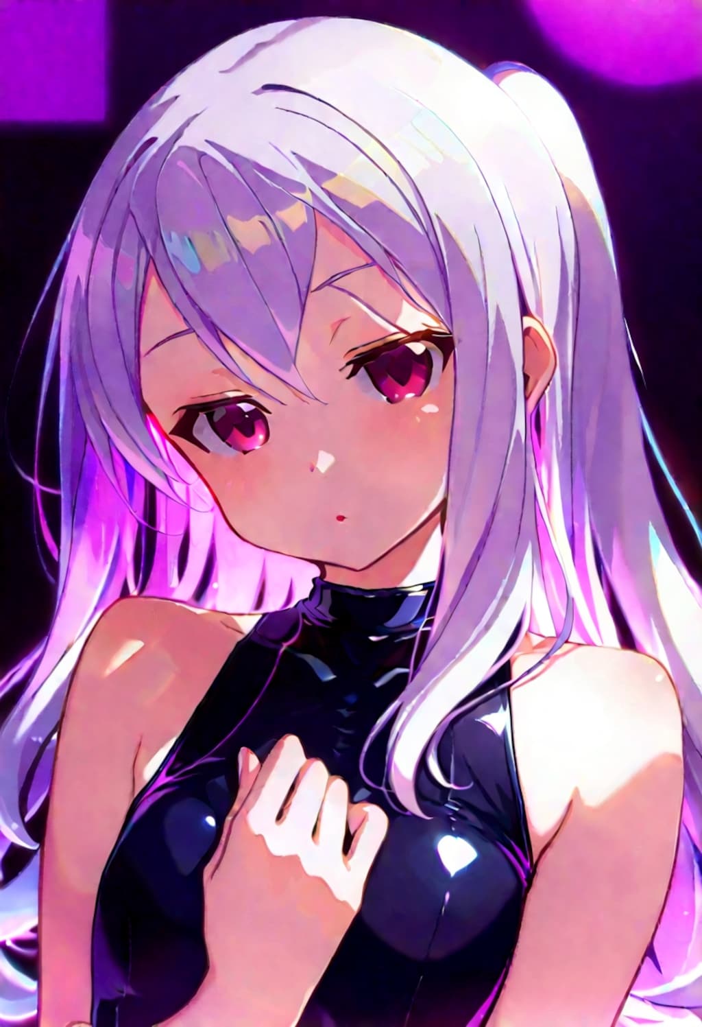 桃髪娘（平凡画）