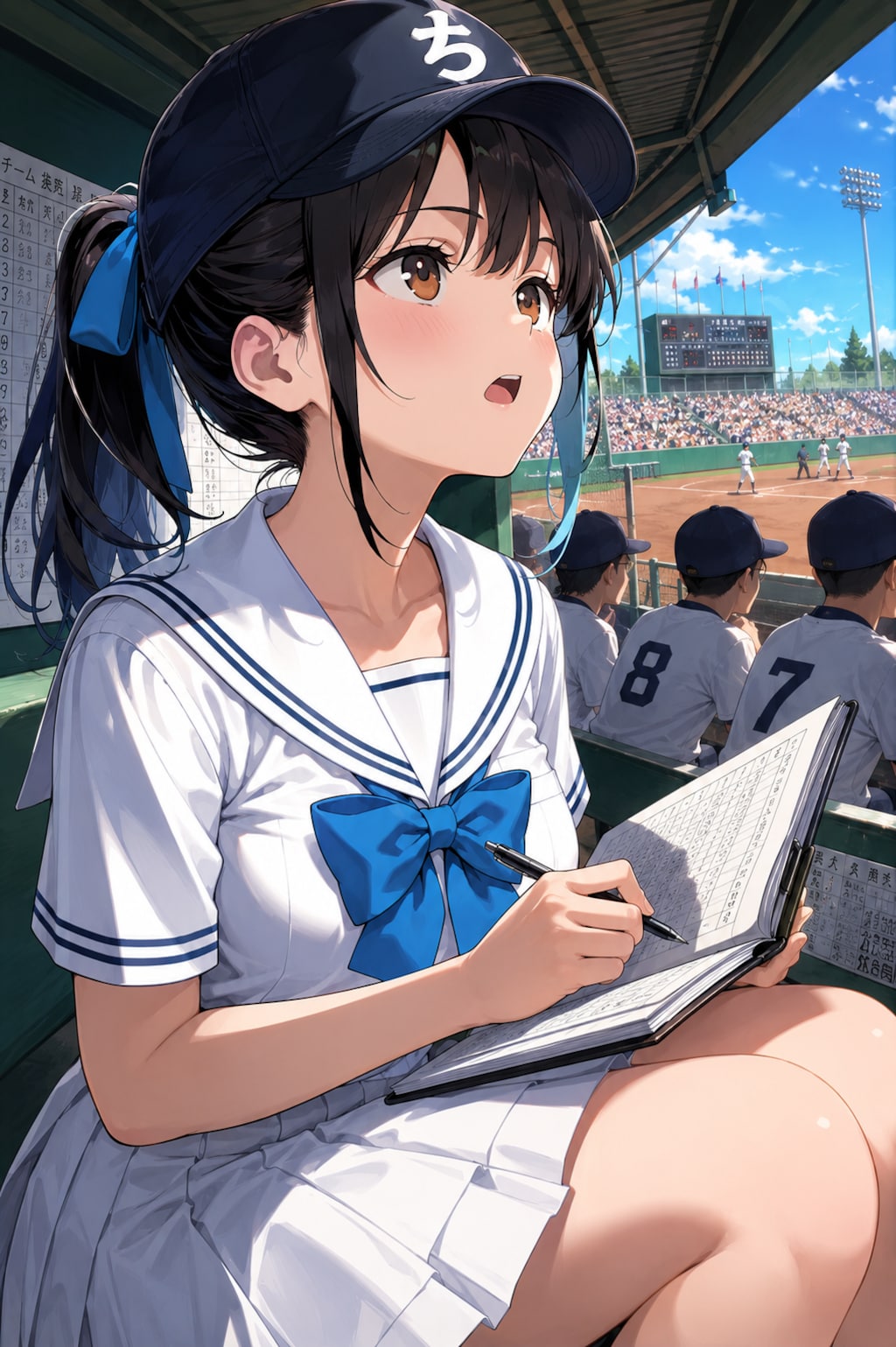 記録員・美虎蒼衣