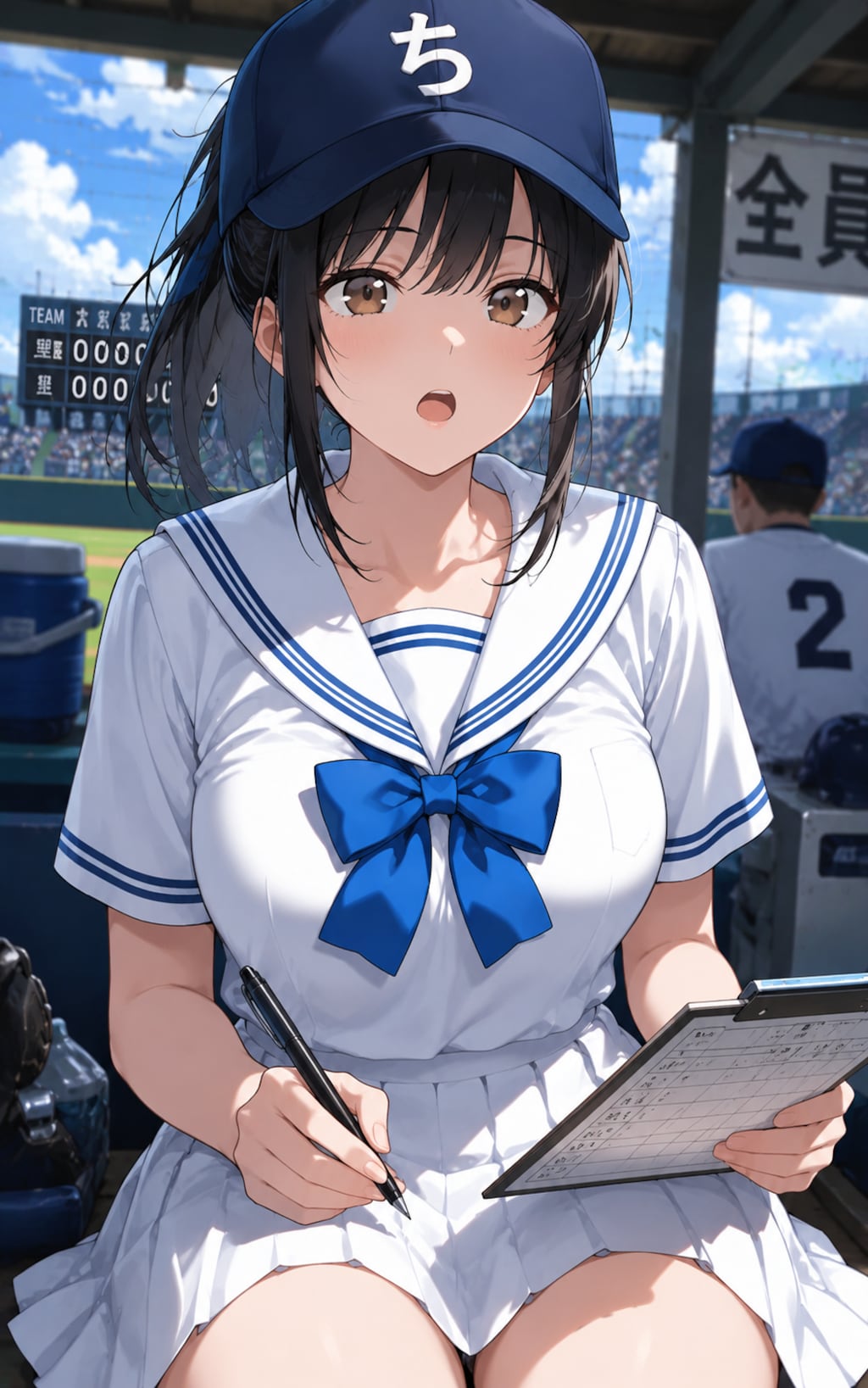 記録員・美虎蒼衣