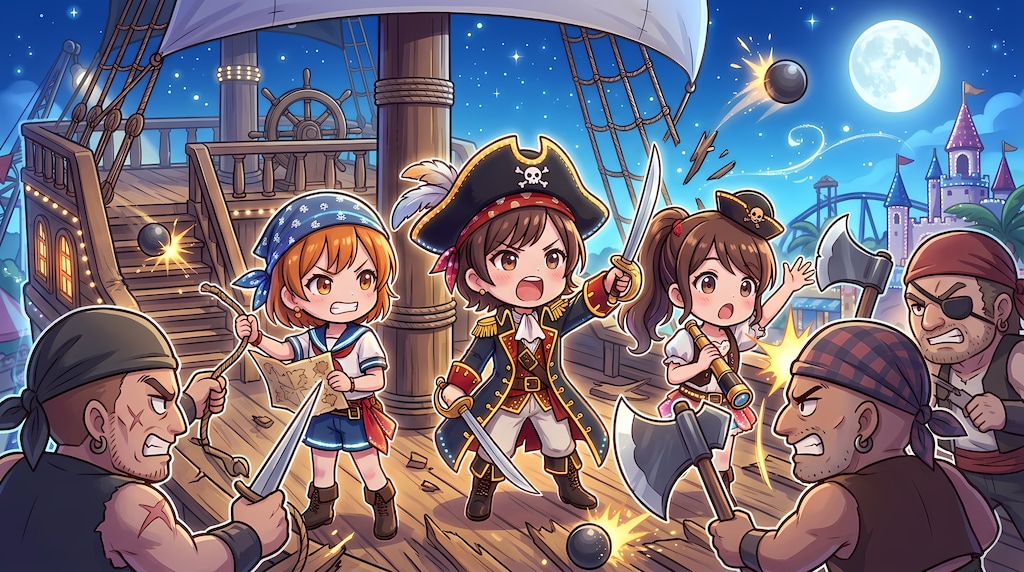 【侵略！おっパイレーツ２】