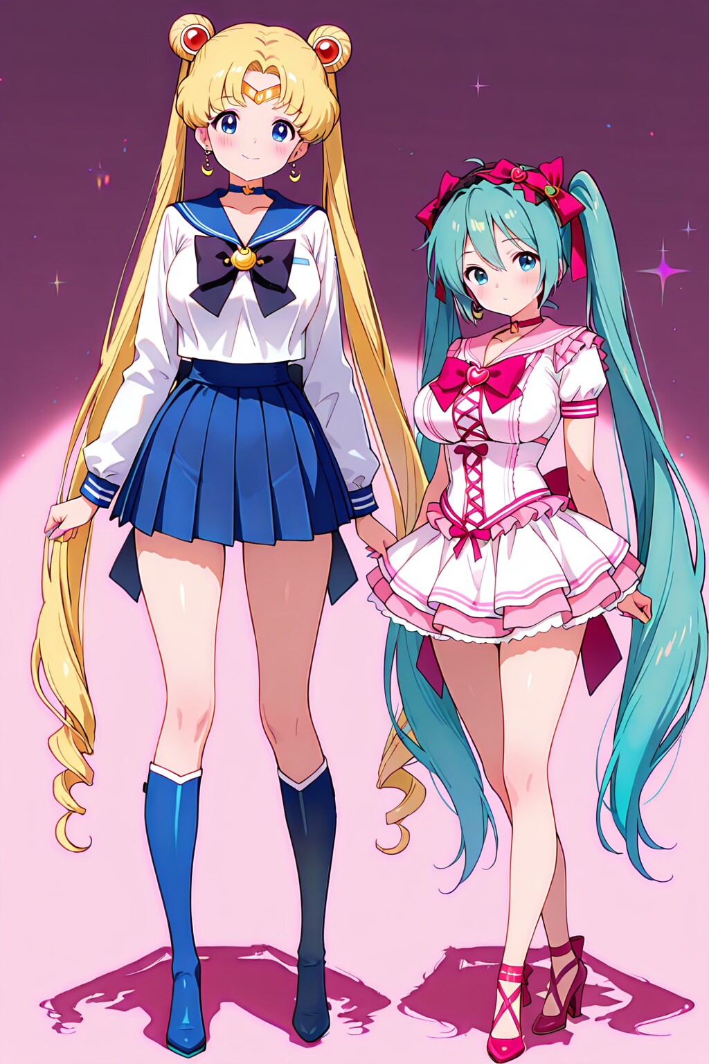 仲良し姉妹♡ | の人気AIイラスト・グラビア