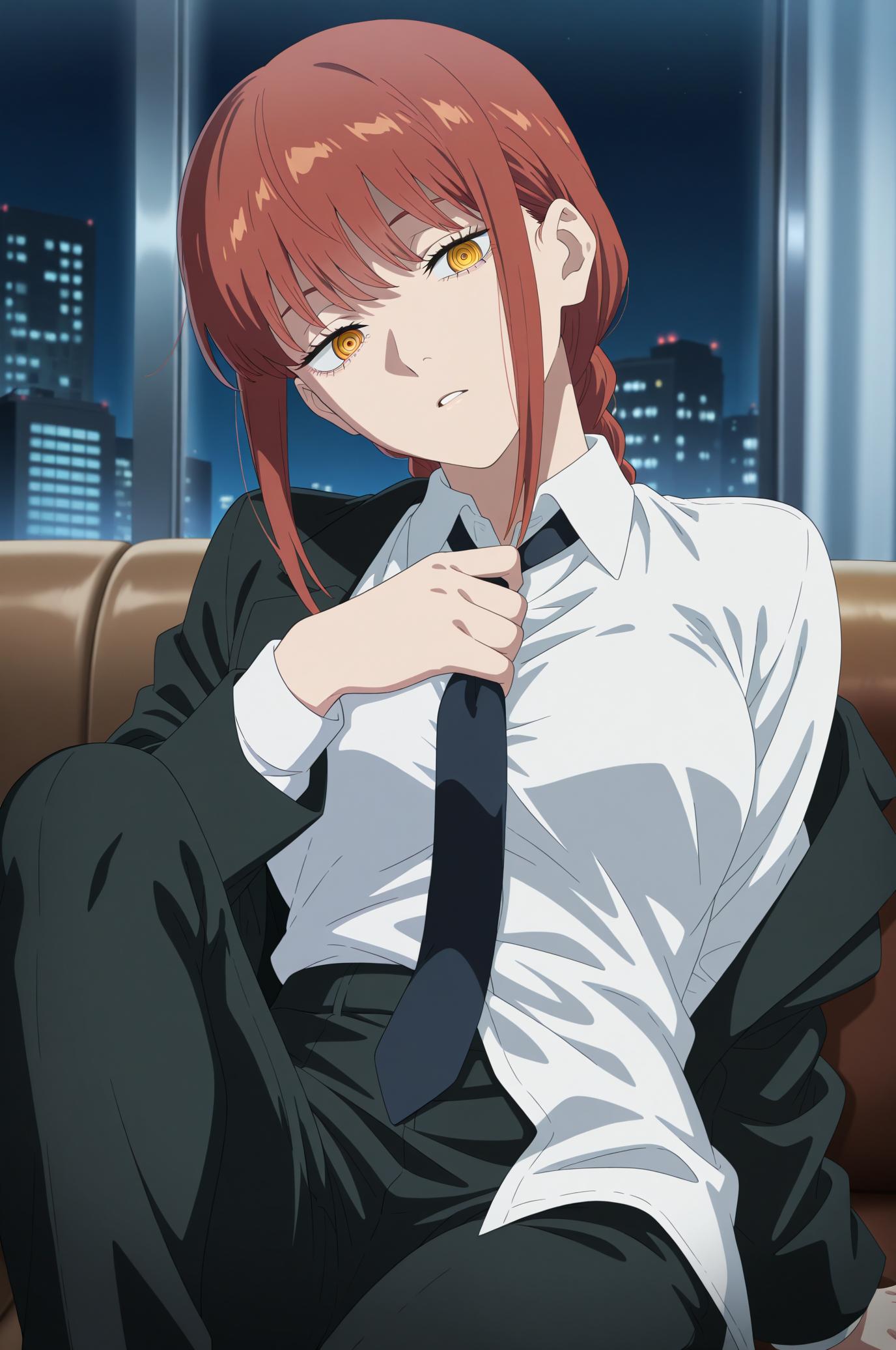 仕事終わりのマキマさん | の人気AIイラスト・グラビア