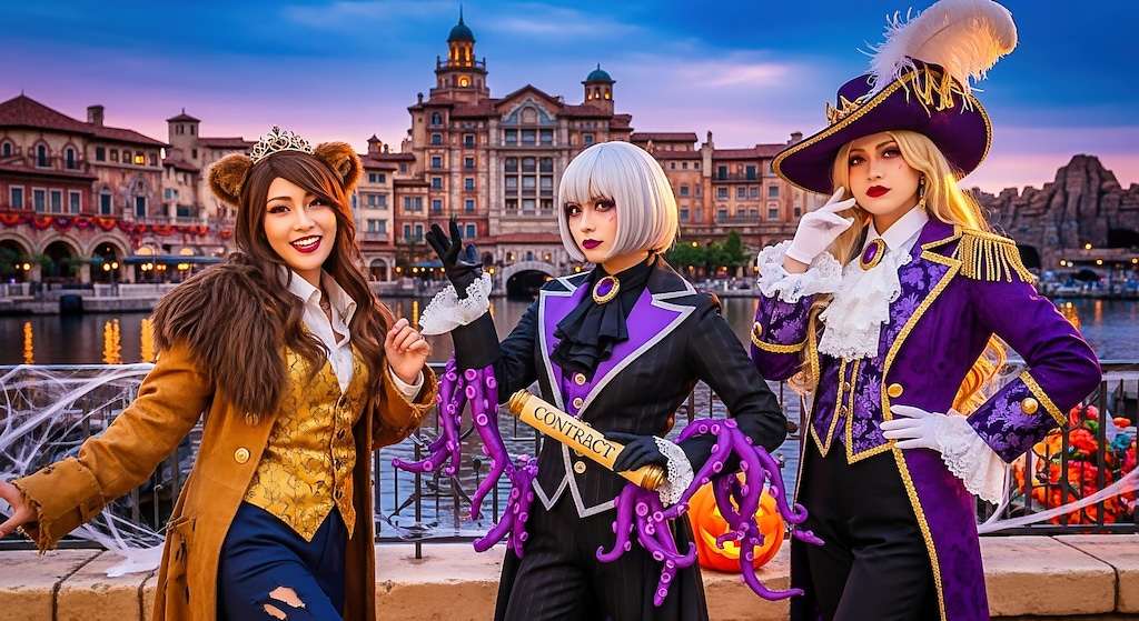 Enjoy Halloween at DisneySea
