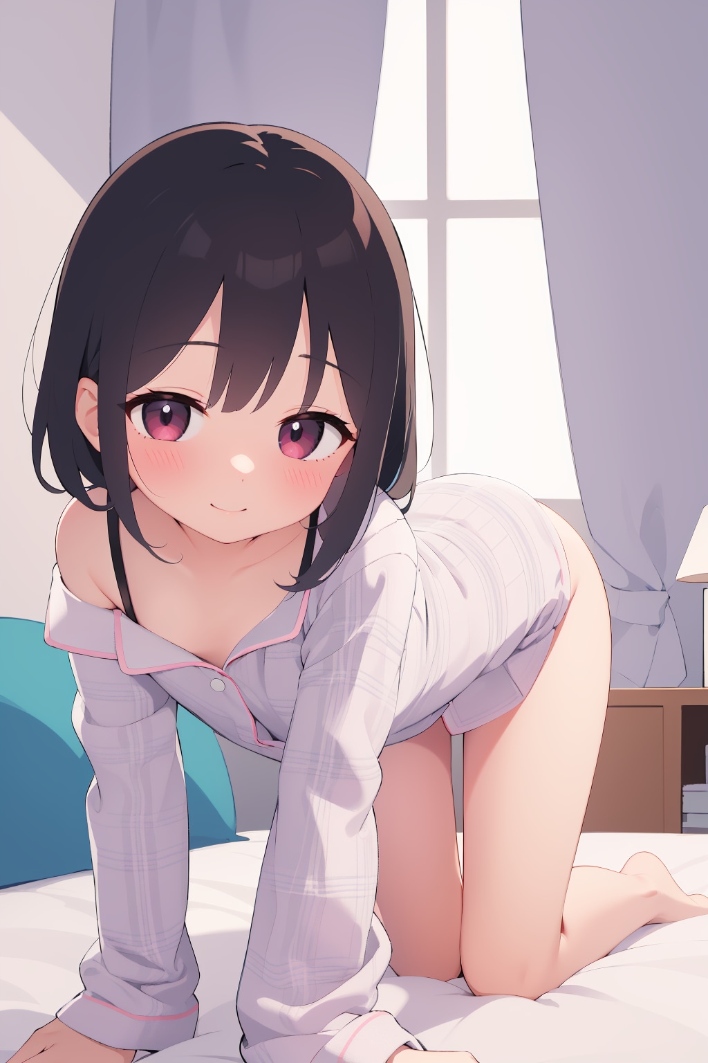 朝だよ