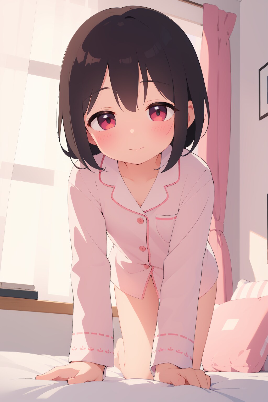 朝だよ