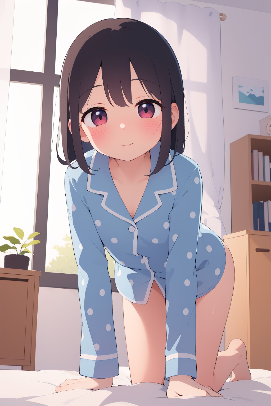 朝だよ