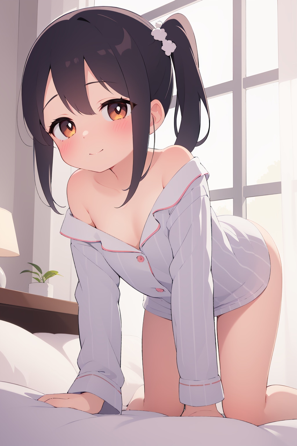 朝だよ