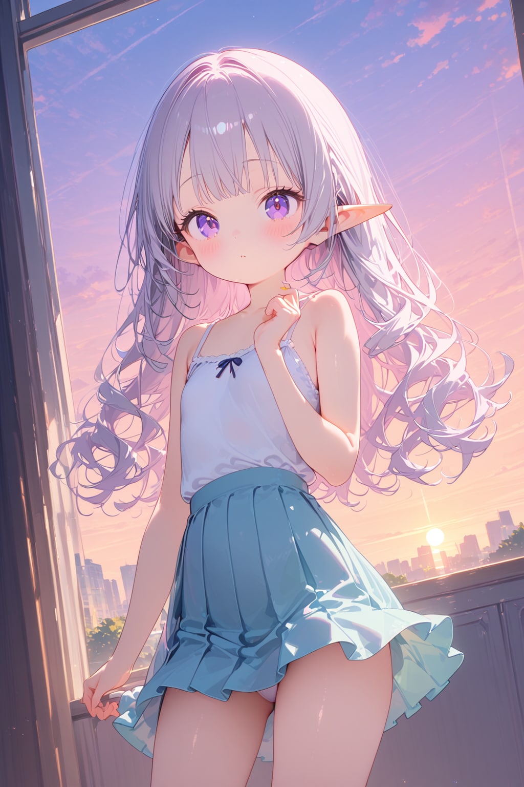 夕日 | の人気AIイラスト・グラビア