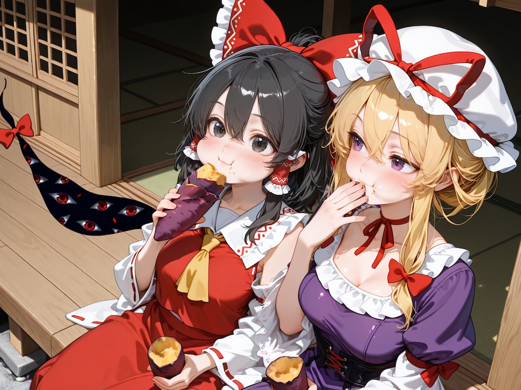 きょうのれいむさん（きのうのつづき）