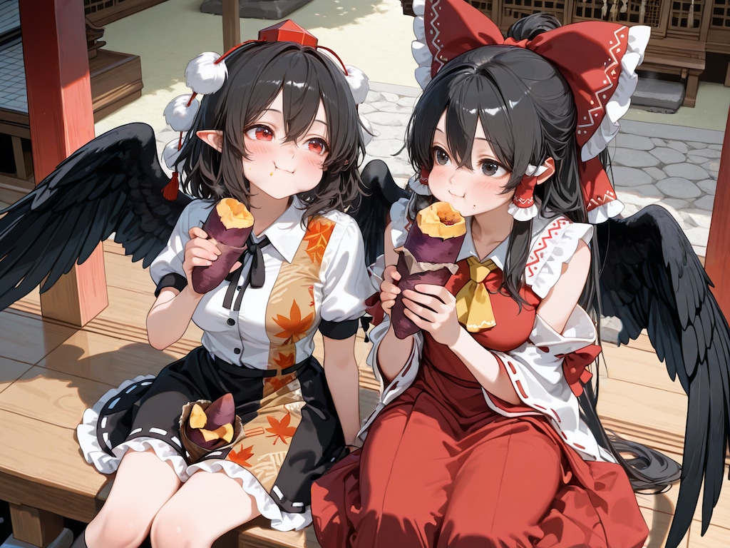 きょうのれいむさん（きのうのつづき）