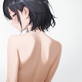 女性の背中 3枚目