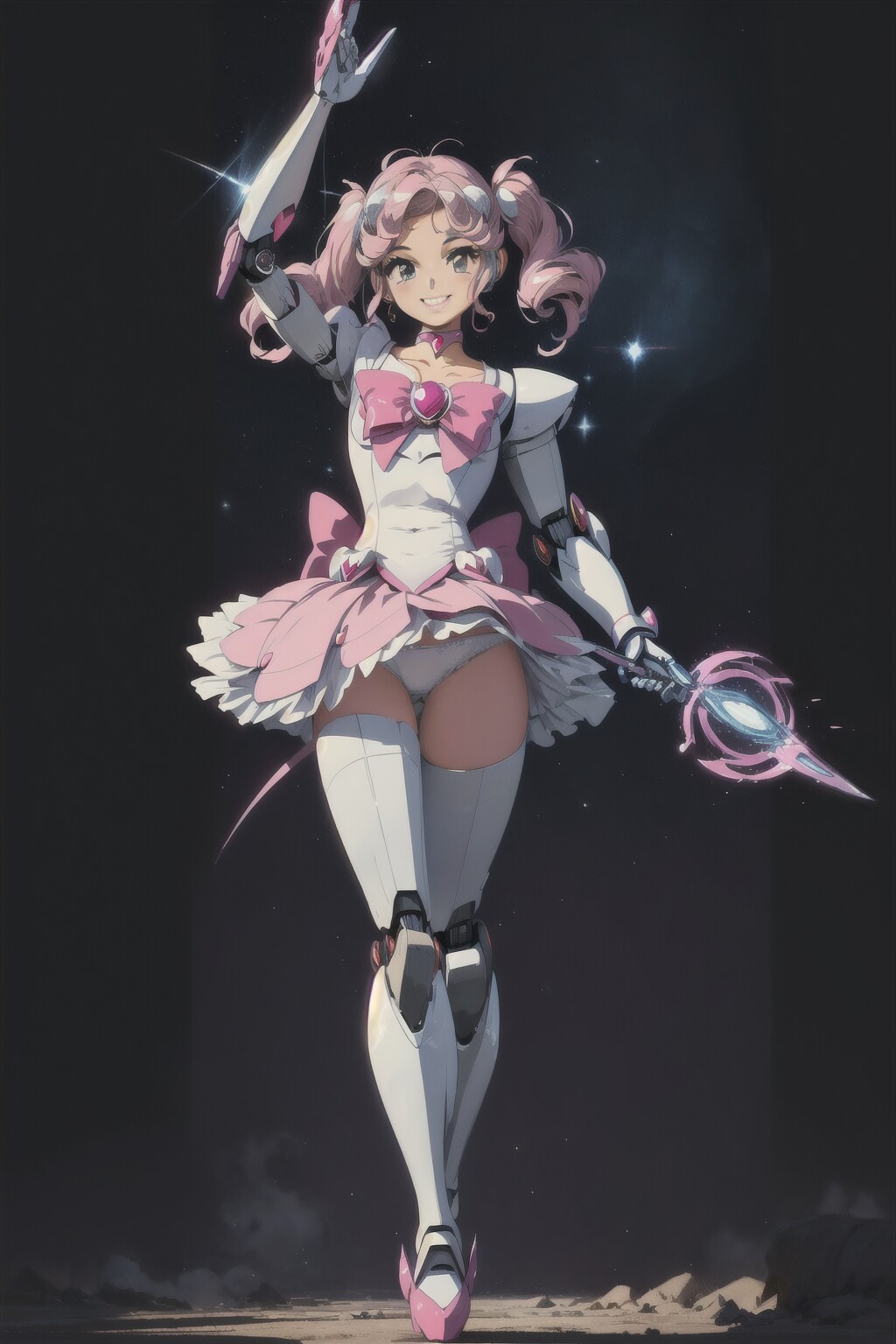 魔法少女×ロボ娘