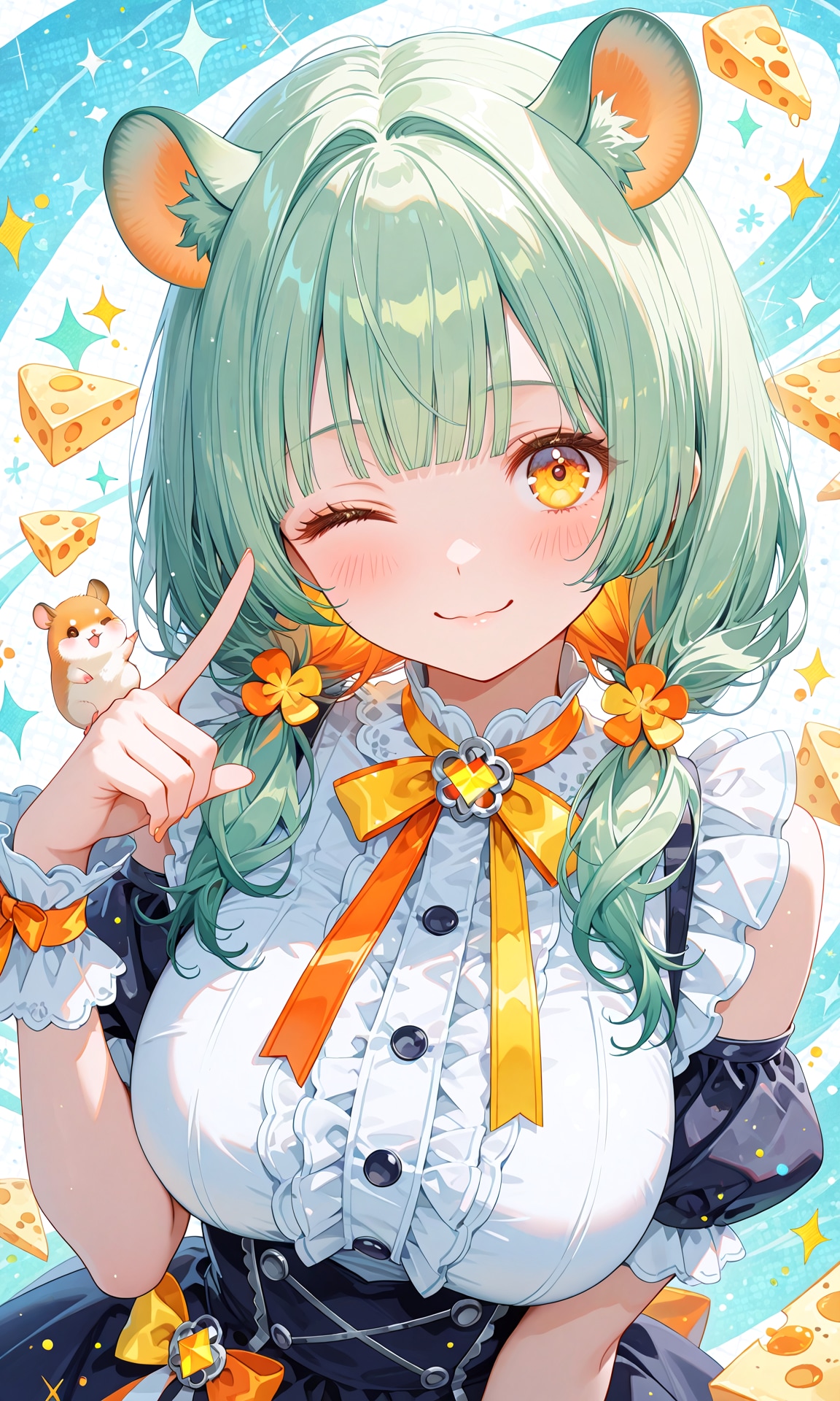 きゅるん♡とヒスイちゃん！ | の人気AIイラスト・グラビア