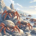 岩壁🦀、メタリック🦀、石🦀 9枚目