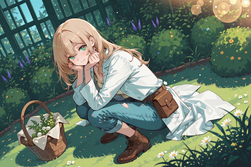 薬草園の薬剤師さん