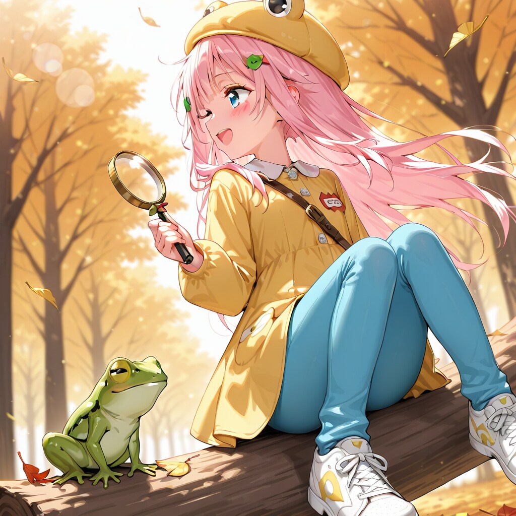 秋を探しに！　ー小さなQILINの冒険ー