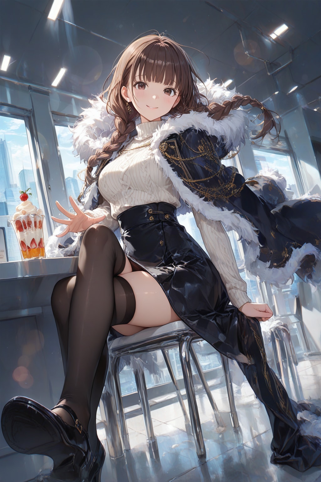 ゴージャス・ケープのお姉さん♡ | の人気AIイラスト・グラビア