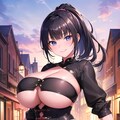 黒髪の女剣士 3枚目