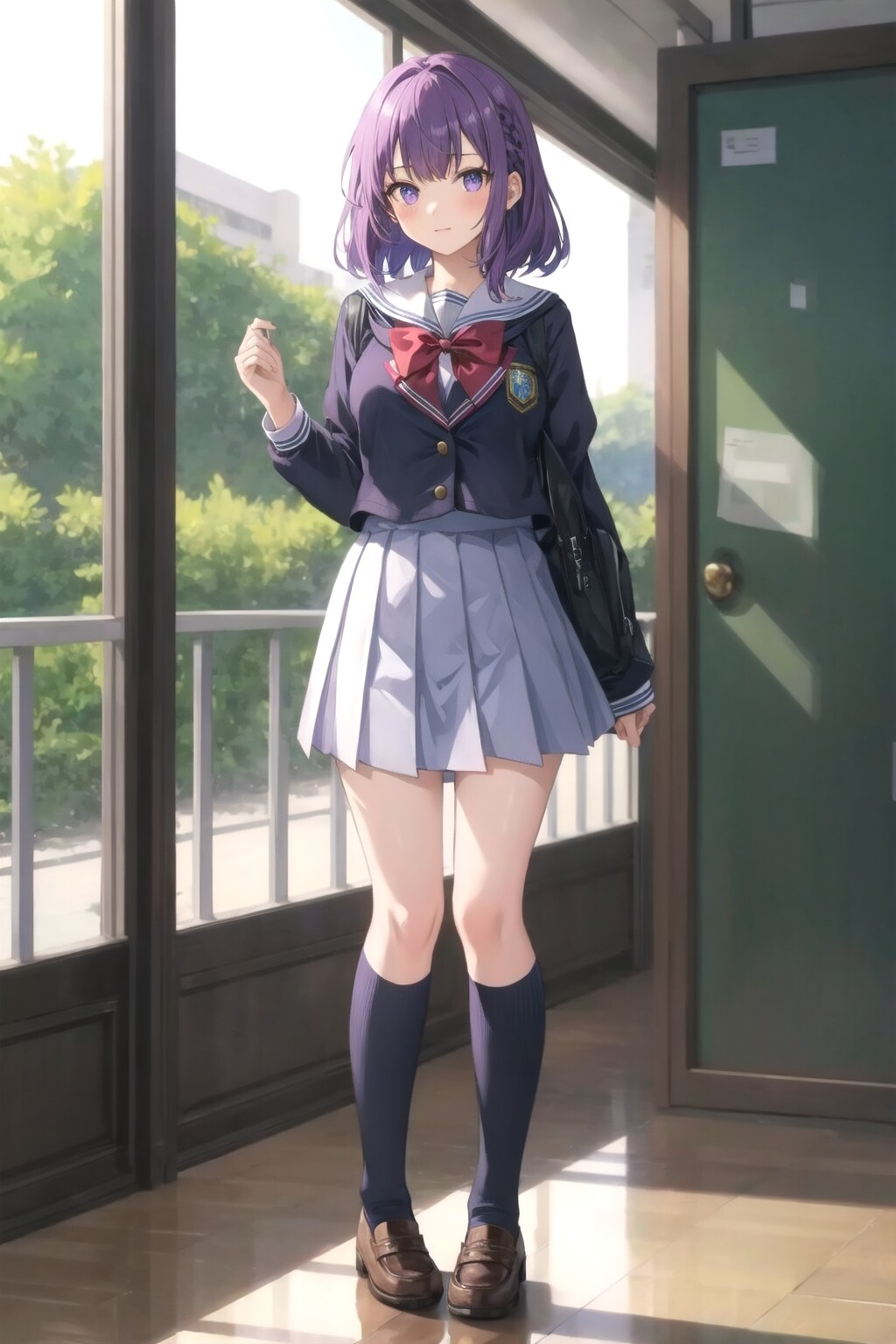 紫髪の女の子2