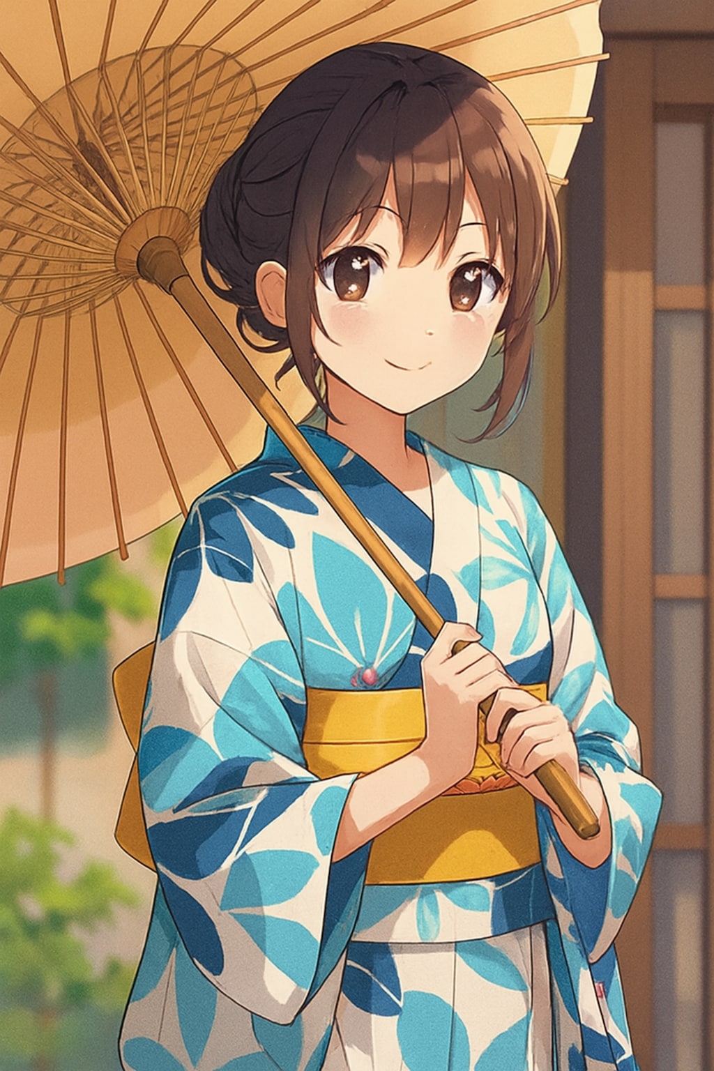 Listening to the Wind, Beneath the Parasol　風を聴く、傘の下で