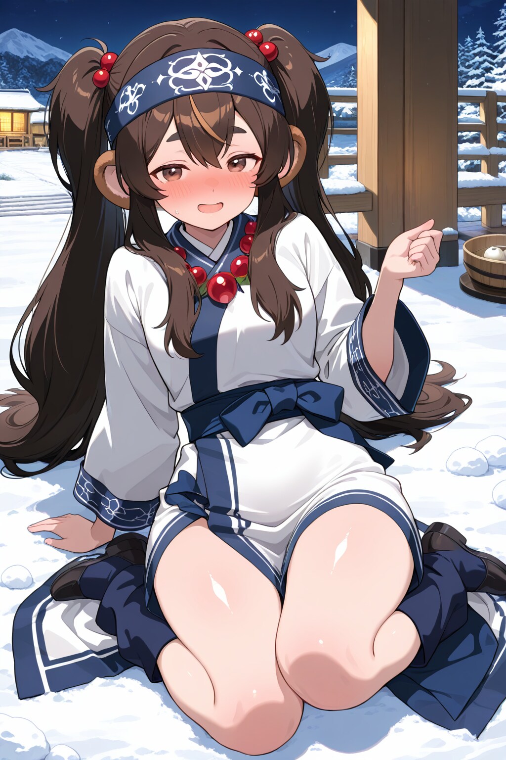 snow monkey girl | の人気AIイラスト・グラビア