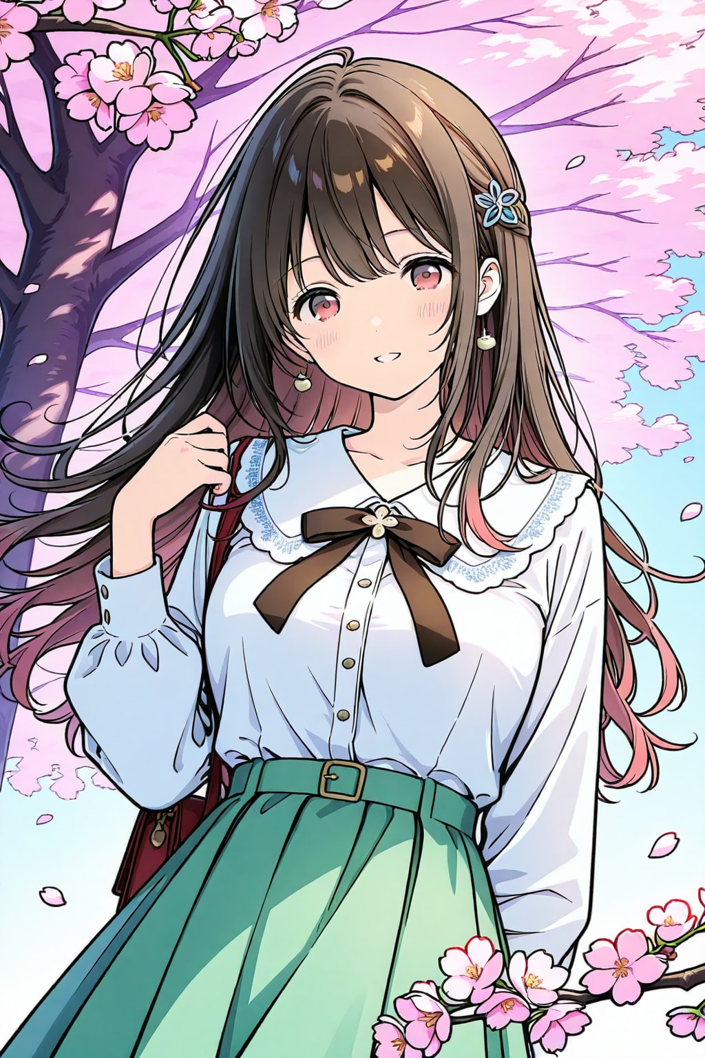 桜で生成した結果(^^;