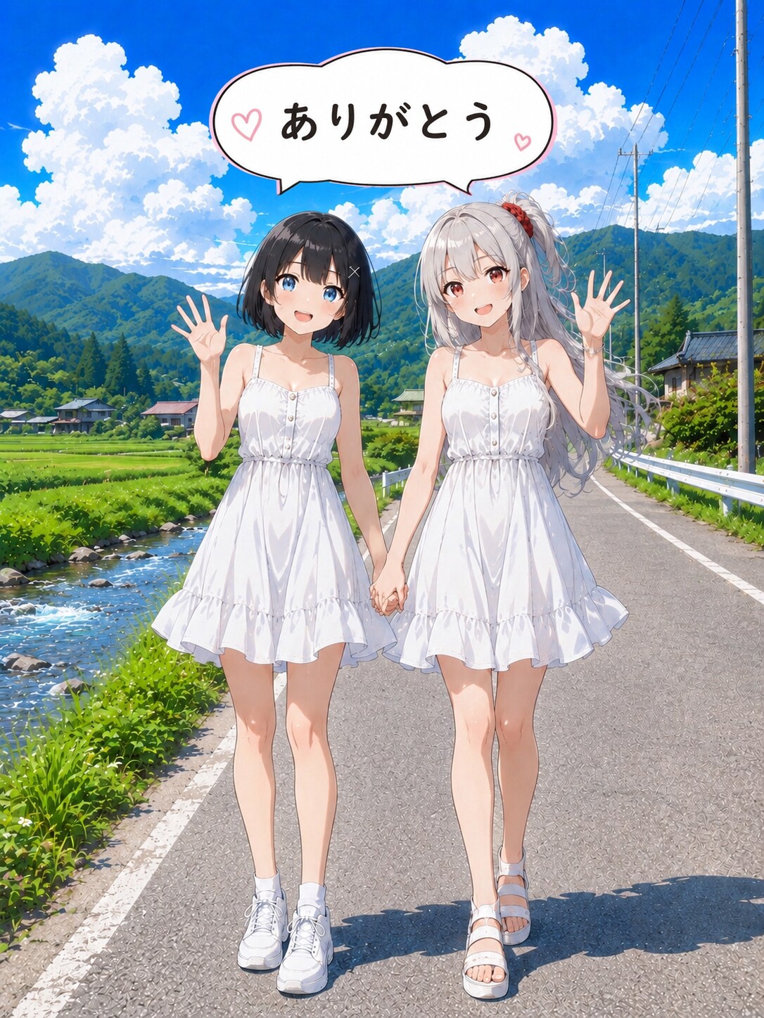 コラボありがとうございます☺️ | の人気AIイラスト・グラビア