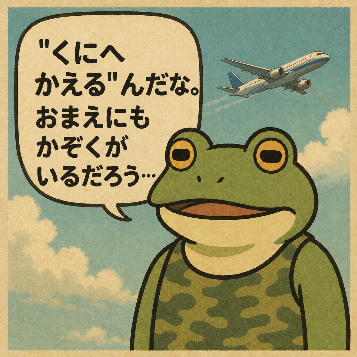 投稿企画[くにへかえる]の見本とか質問受付のところー