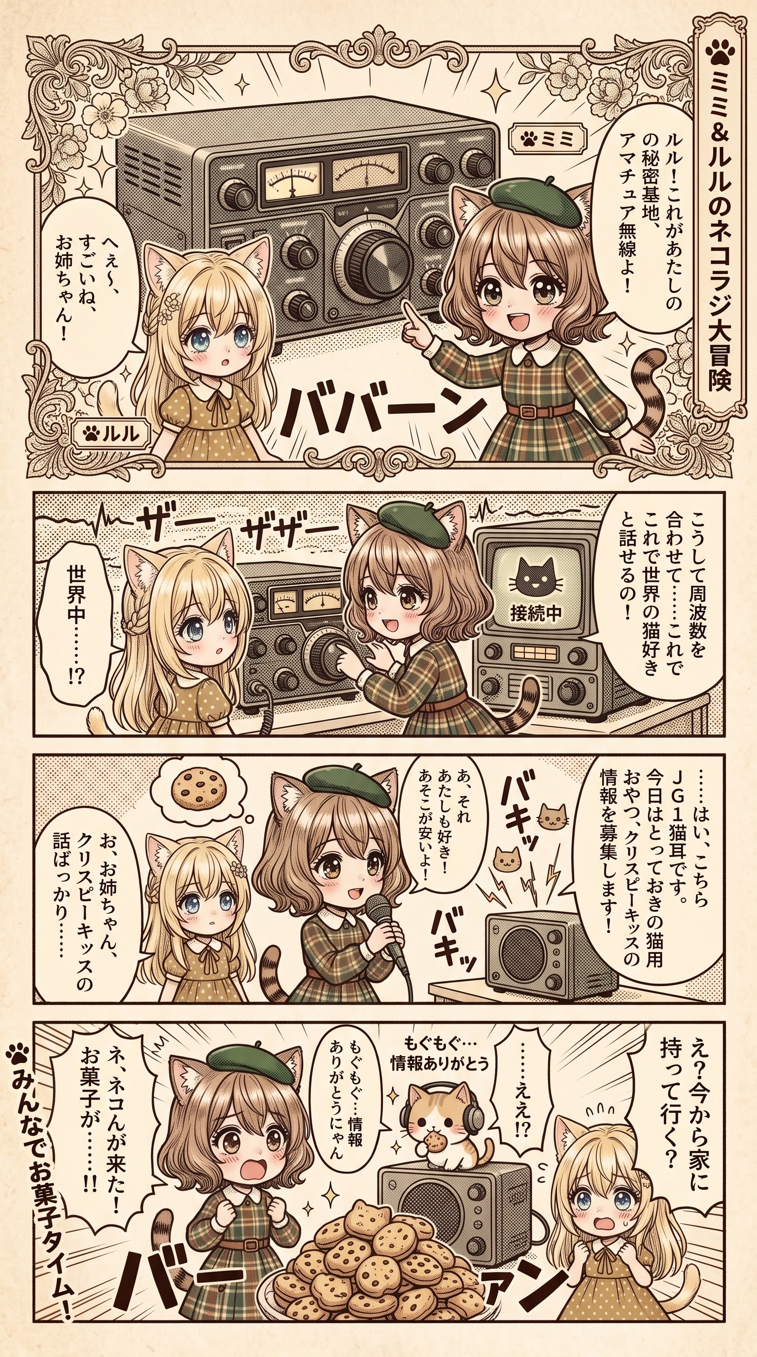こちら猫ちゃん無線🐾