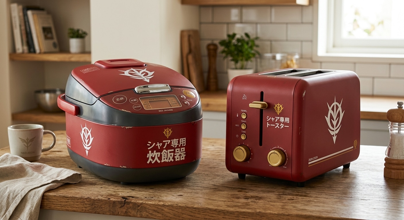 シャア専用炊飯器&トースター | の人気AIイラスト・グラビア