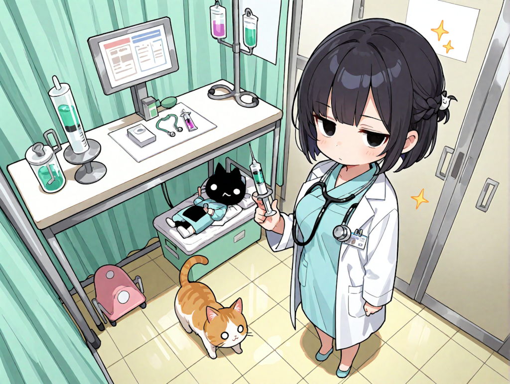 注射のお時間です