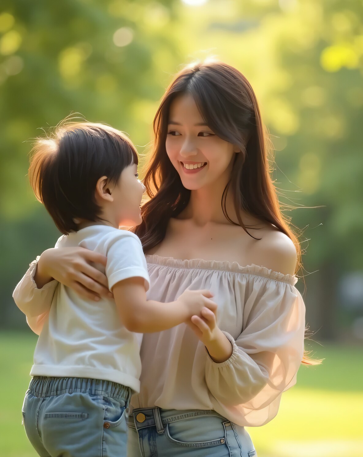 親子の絆 | の人気AIイラスト・グラビア