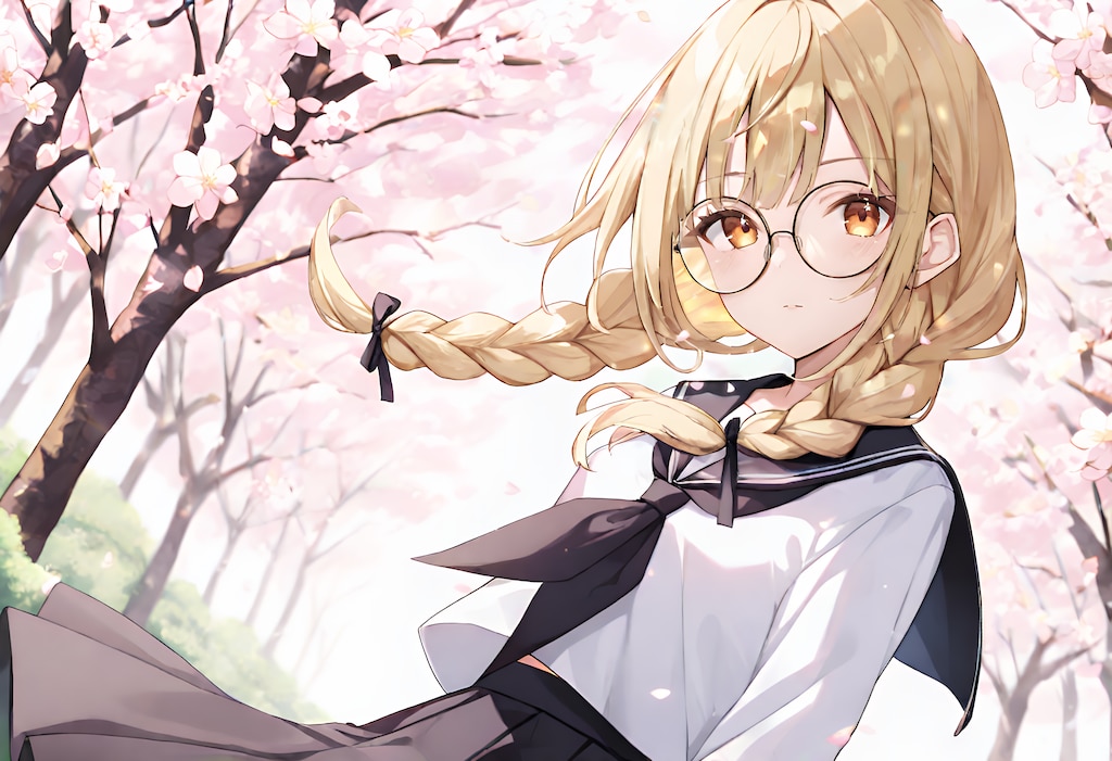 桜道、僕らは出会う