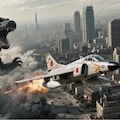 戦闘機 vs ゴジラ 2枚目