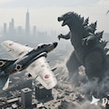 戦闘機 vs ゴジラ 4枚目