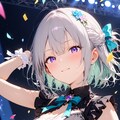 (875HQ)銀髪ちゃんアイドル 3枚目