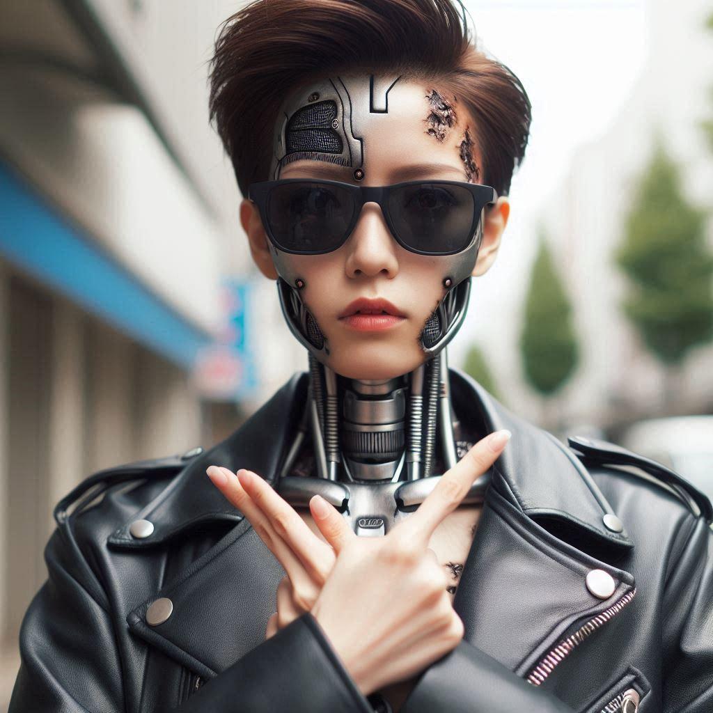 手話ちゃん | の人気AIイラスト・グラビア